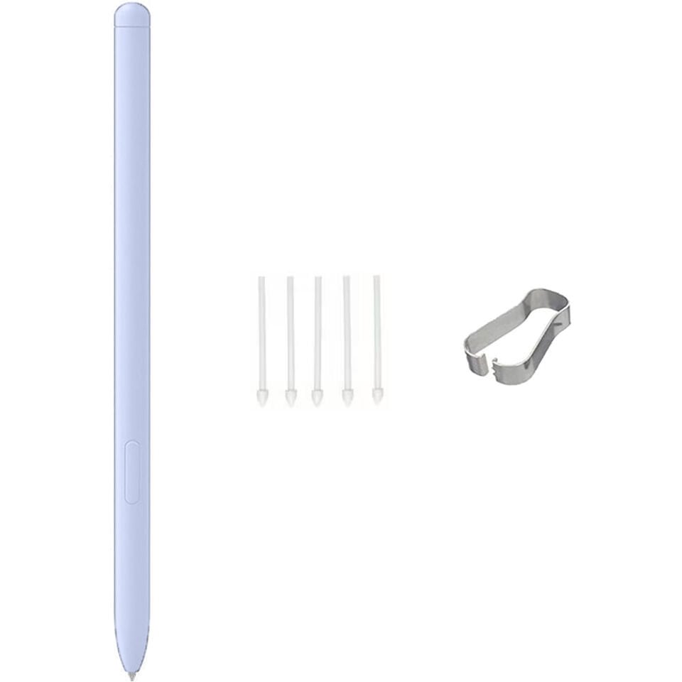 Samsung Galaxy Tab S10 Lite 10.9'' Uyumlu Spen Stylus Tablet Kalemi Yedek Uç Seti Mavi