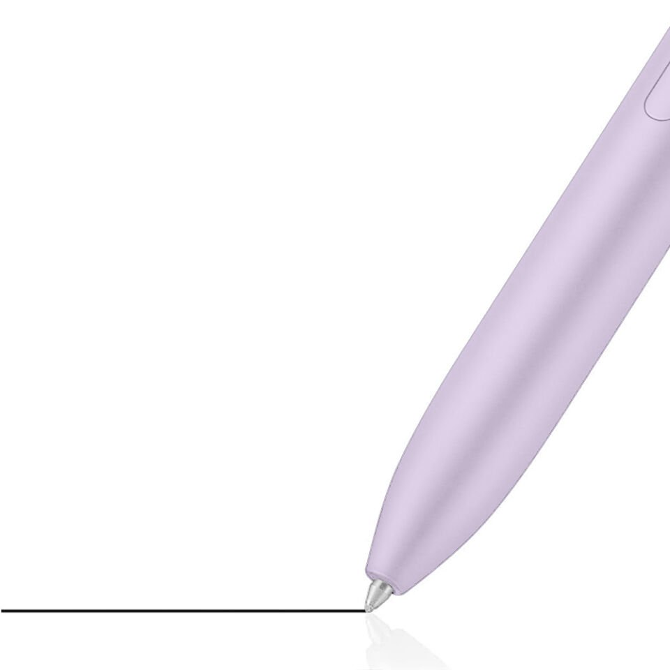 Samsung Galaxy Tab S10 Lite 10.9'' Uyumlu Spen Stylus Tablet Kalemi Yedek Uç Seti Lila