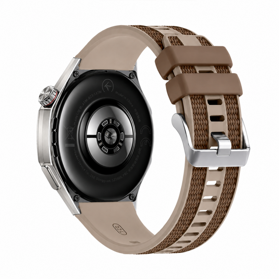 Huawei Watch GT 5 46mm Uyumlu 22mm Outdoor Tasarım Spor Silikon Kordon
