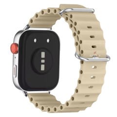 Redmi Watch 5 Active Redmi 5 Lite Uyumlu Kordon Kordon Ocean Tasarım Metal Toka Soft Silikon Kordon Starlight