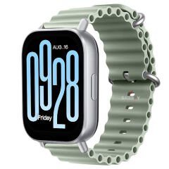 Redmi Watch 5 Active Redmi 5 Lite Uyumlu Kordon Kordon Ocean Tasarım Metal Toka Soft Silikon Kordon Mint