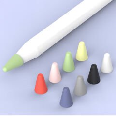 Apple Pencil 1-2 Nesil Pro USB-C Uyumlu Kalem Ucu Koruyucu Silikon Kılıf Ve Kutusu 8'li Mix Paket