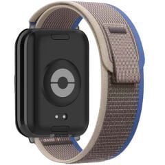 Redmi Watch 5 Active Redmi 5 Lite Uyumlu Kordon Trail Loop Yumuşak Kumaş Kordon Mavi