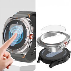 Samsung Galaxy Watch 6 40mm Ultra Dönüştürücü Kasa Koruyucu Siyah