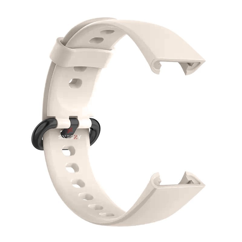 Xiaomi Mi Watch Lite Kordon Tam Uyumlu Eternity Silikon Kordon Bej