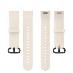 Xiaomi Mi Watch Lite Kordon Tam Uyumlu Eternity Silikon Kordon Bej