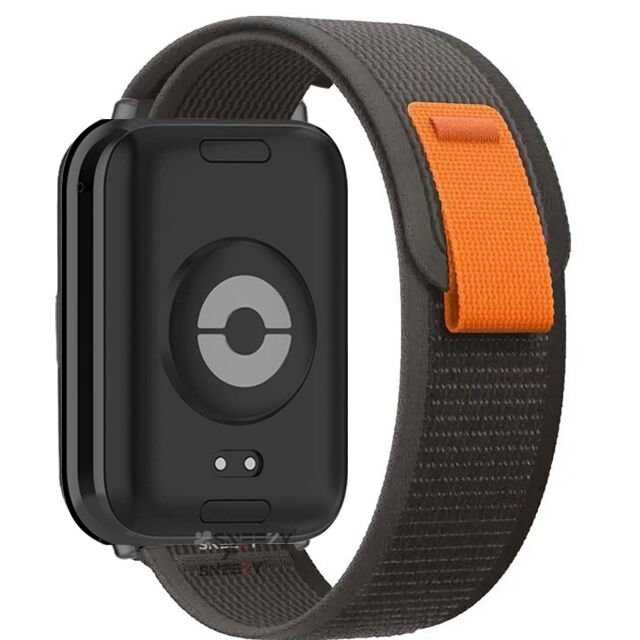 Redmi Watch 5 Active Redmi 5 Lite Uyumlu Kordon Trail Loop Yumuşak Kumaş Kordon Siyah
