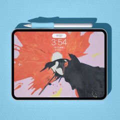 Apple Pencil 1-2 Nesil Pro USB-C Uyumlu Soft Yumuşak Silikon Kalem Tutucu Zarif Ve Rahat Kullanım Mavi
