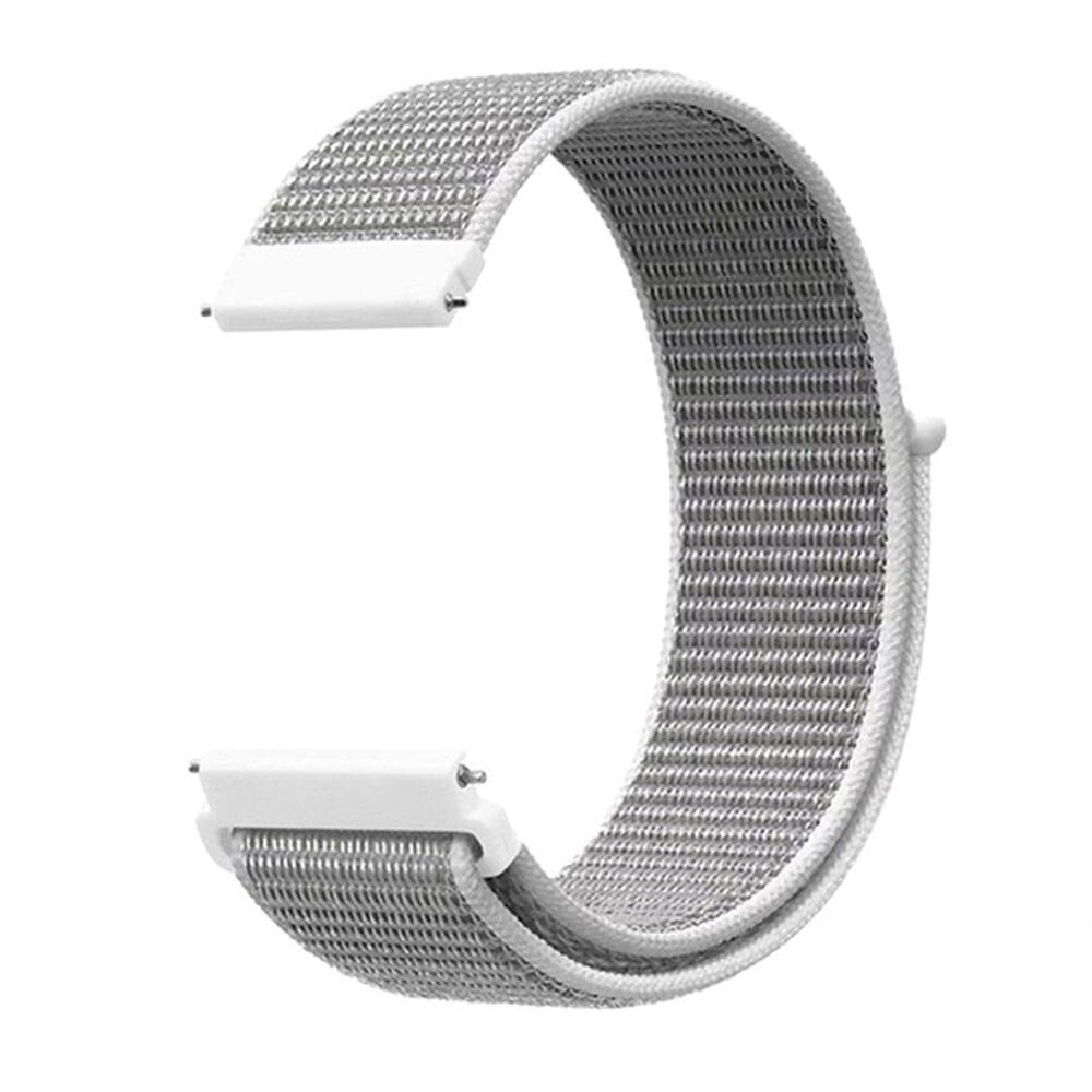 Huawei Watch GT5 Pro 46mm İle Uyumlu Ayarlanabilir Cırt Cırtlı Yumuşak Spor Kumaş Örgü Kordon