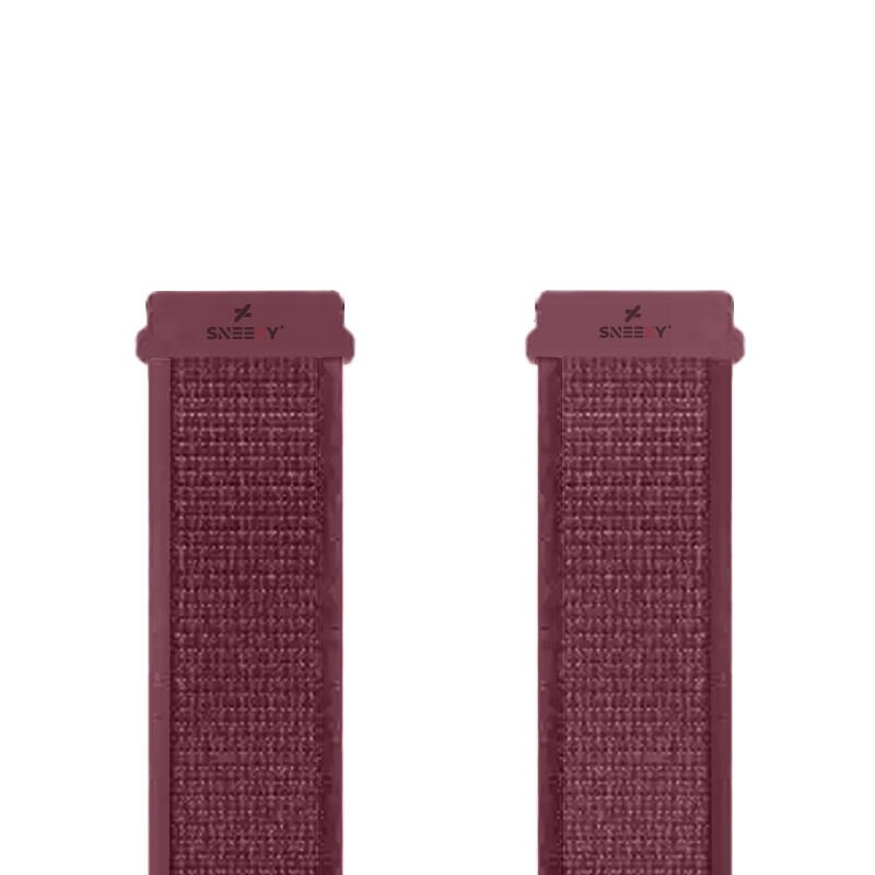 Redmi Watch 5 Active Redmi 5 Lite Uyumlu Kordon Trail Loop Yumuşak Kumaş Kordon Kırmızı