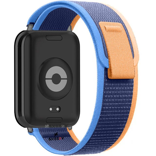 Redmi Watch 5 Active Redmi 5 Lite Uyumlu Kordon Trail Loop Yumuşak Kumaş Kordon Koyu Mavi