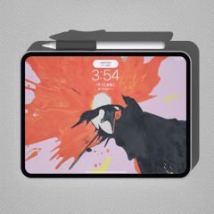 Apple Pencil 1-2 Nesil Pro USB-C Uyumlu Soft Yumuşak Silikon Kalem Tutucu Zarif Ve Rahat Kullanım Siyah