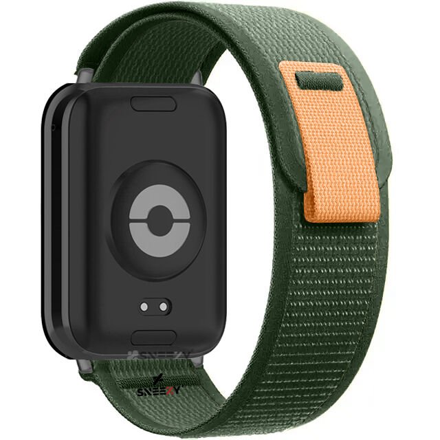 Redmi Watch 5 Active Redmi 5 Lite Uyumlu Kordon Trail Loop Yumuşak Kumaş Kordon Haki