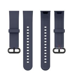 Xiaomi Mi Watch Lite Kordon Tam Uyumlu Eternity Silikon Kordon Lacivert