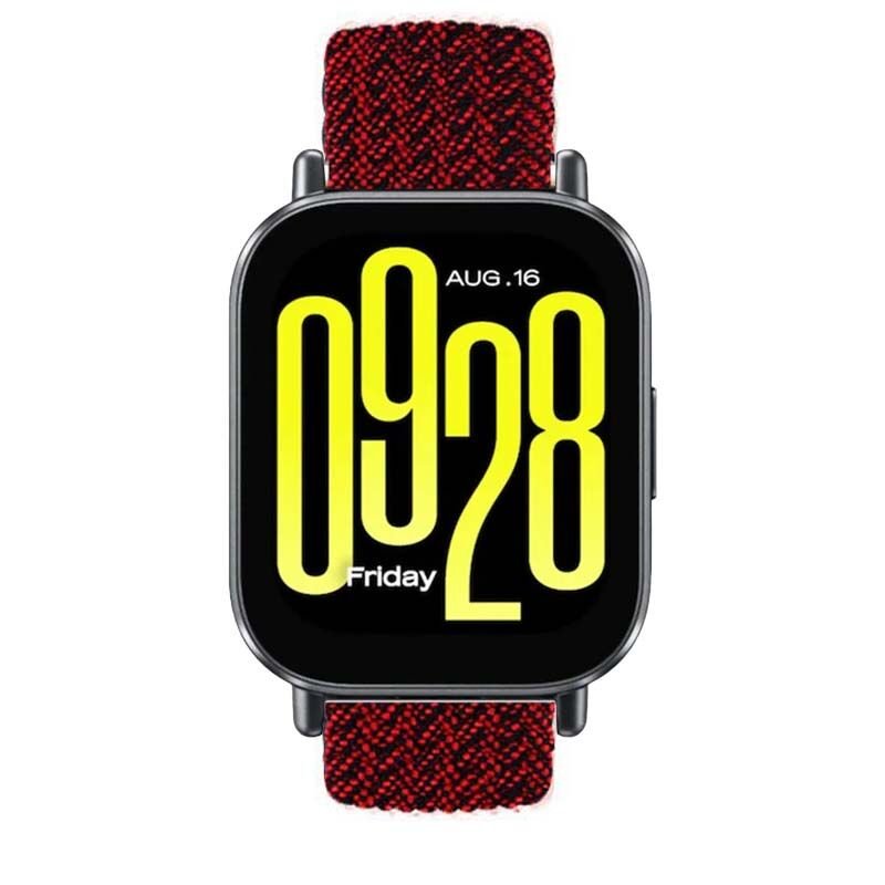 Redmi Watch 5 Active Redmi 5 Lite Uyumlu Kordon Kordon PureLux Soft Yumuşak Silikon Kordon Koyu Kırmızı