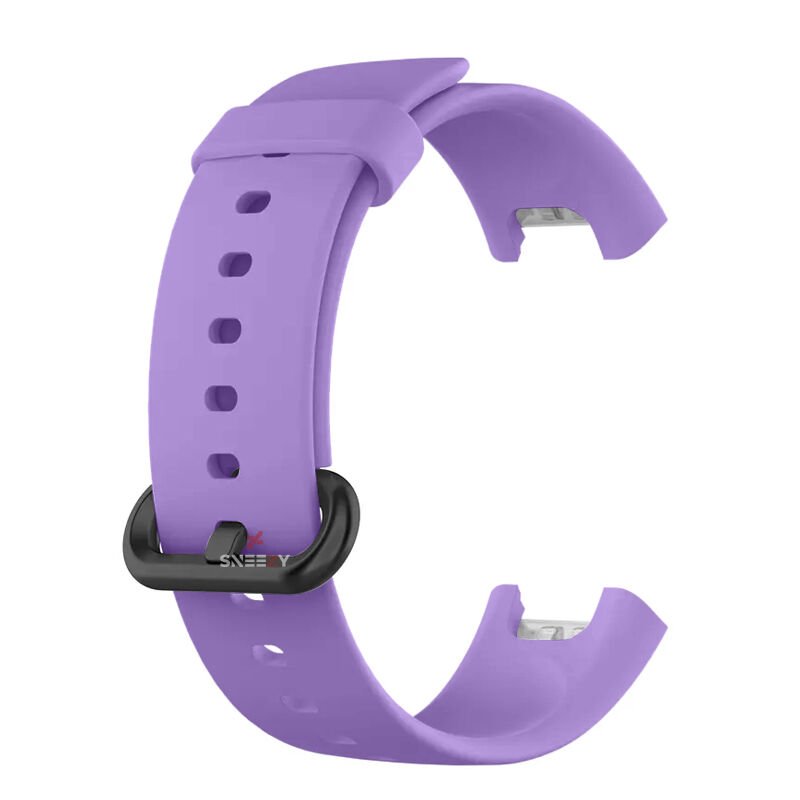 Xiaomi Mi Watch Lite Kordon Tam Uyumlu Eternity Silikon Kordon Lila