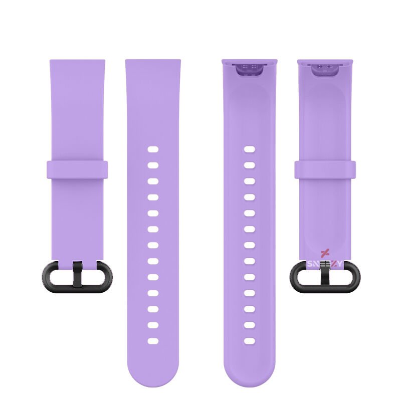 Xiaomi Mi Watch Lite Kordon Tam Uyumlu Eternity Silikon Kordon Lila