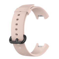 Xiaomi Redmi Watch 2 Lite Kordon Tam Uyumlu Eternity Silikon Kordon Açık Pembe