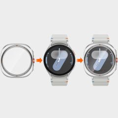 Samsung Galaxy Watch 7 44mm Ultra Dönüştürücü Kasa Koruyucu Starlight