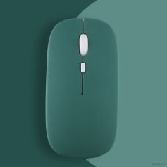 Honor Tablet Şarj Edilebilir Sessiz Mouse Bluetooth + 2.4Hz Wifi Kablosuz Mouse Fare