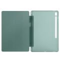 Samsung Galaxy Tab S10 FE Plus SM-X620 13.1 İnç Uyumlu Katlanabilir Kalemlikli Standlı Akıllı Kılıf Haki