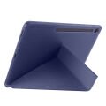 Samsung Galaxy Tab S10 FE Plus SM-X620 13.1 İnç Uyumlu Katlanabilir Kalemlikli Standlı Akıllı Kılıf Lacivert