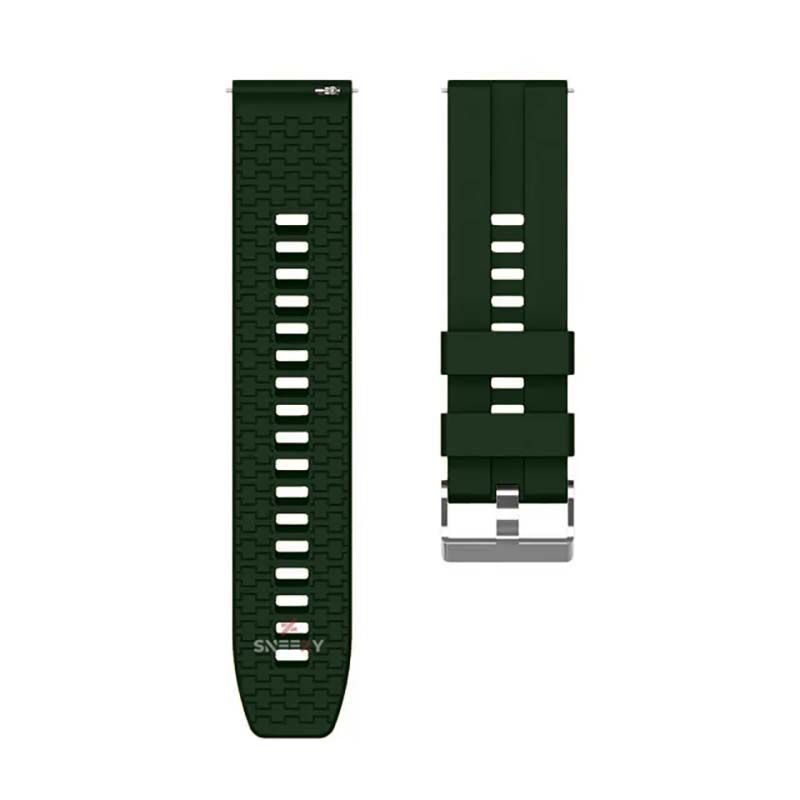 Redmi Watch 5 Active Redmi 5 Lite Uyumlu Kordon Kordon NovaGT Metal Tokalı Yumuşak Silikon Kordon Koyu Yeşil