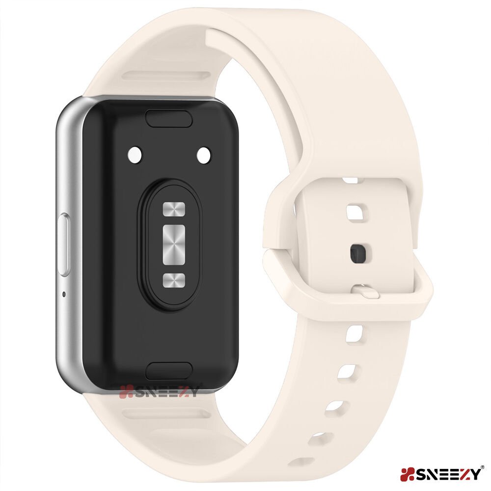 Sneezy Samsung Galaxy Fit 3 Kordon PureLux Soft Yumuşak Silikon Kordon Kayış Starlight - Starlight