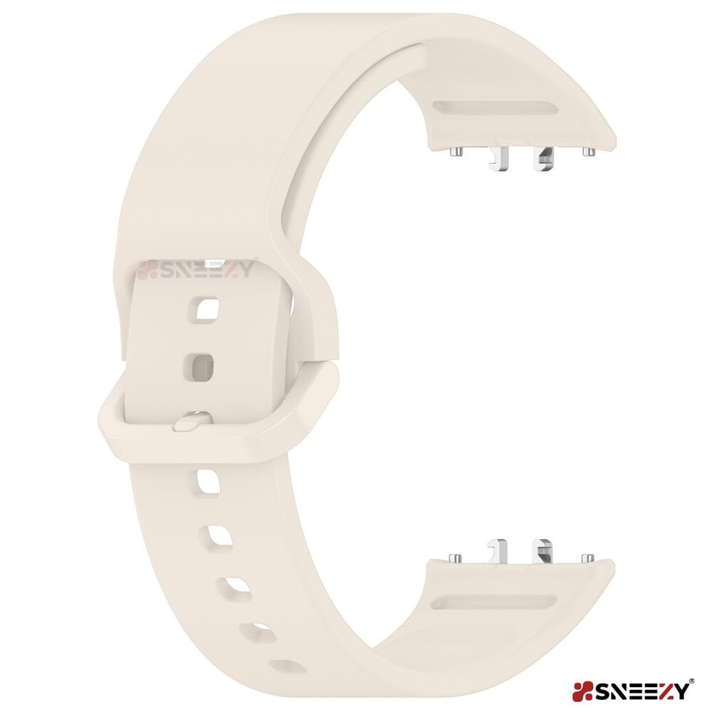 Sneezy Samsung Galaxy Fit 3 Kordon PureLux Soft Yumuşak Silikon Kordon Kayış Starlight - Starlight