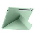 Samsung Galaxy Tab S10 FE Plus SM-X620 13.1 İnç Uyumlu Katlanabilir Kalemlikli Standlı Akıllı Kılıf Yeşil