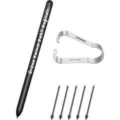 Galaxy S-Pen Yedek Kalem Ucu Çıkarma/Takma Aparat Tüm S-Pen Modellerine Uyumlu 5 Adet Yedek Kalem Uç