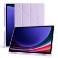 Samsung Galaxy Tab S10 FE Plus SM-X620 13.1 İnç Uyumlu Katlanabilir Kalemlikli Standlı Akıllı Kılıf Lila