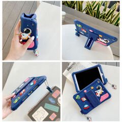 Samsung Tab A8 X200 10.5 İnç Uyumlu Galaxy Shell Astront Temalı Çocuk Tablet Kılıfı