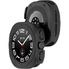 Samsung Galaxy Watch Ultra 47mm İle Uyumlu Güçlendirilmiş 360 Kasa Koruyucu Siyah