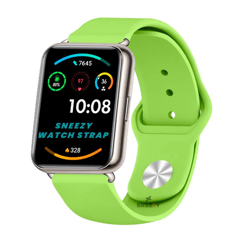 Huawei Watch Fit - Fit New Uyumlu PureLux Soft Silikon Kordon