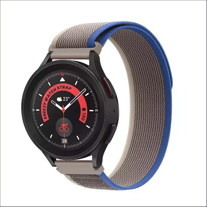 Samsung Galaxy Watch 4 40-42-44-46mm Uyumlu 20mm Wander Trail Loop Kordon