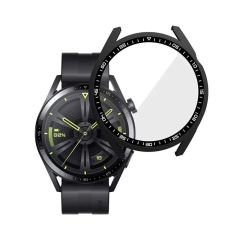 Sneezy Huawei Watch Gt3 46mm PC Sert Kasa Ve Ekran Koruyucu Haki - Haki