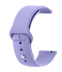 Sneezy Huawei Watch GT5 41mm İle Uyumlu Yumuşak PureLux Soft Silikon Kordon Light Rose