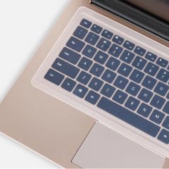 Macbook Notebook Laptop Klavye Koruyucu Toz Leke Sıvı Geçirmez Mat Şeffaf Silikon 15 inç 17 inç