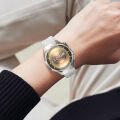 Sneezy Huawei Watch GT6 Pro 46mm İle Uyumlu Spor Silikon Metal Tokalı Soft Saat Kordonu
