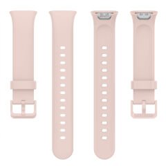 Mi Band 7 Pro İle Uyumlu Yumuşak Soft Silikon Tokalı Kordon Pudra
