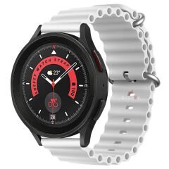 Samsung Galaxy Watch 5 Pro R-920 Uyumlu 20mm Seaflex Ocean Silikon Kordon