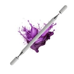 Samsung Galaxy Tab S9 FE+ X610 İle Uyumlu 2 in 1 Dokunmatik Stylus Kalem Çizim Ve Yazı Kalemi