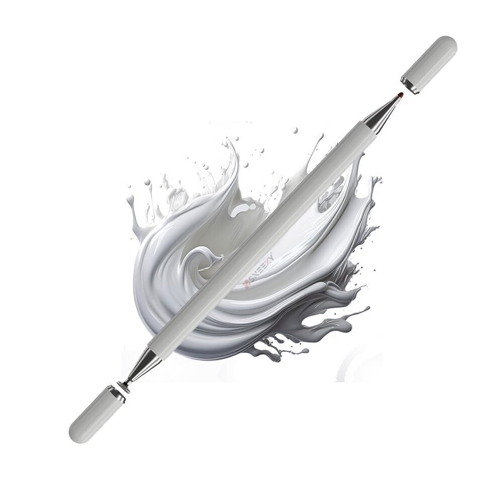 Samsung Galaxy Tab S9 FE X510 İle Uyumlu 2 in 1 Dokunmatik Stylus Kalem Çizim Ve Yazı Kalemi