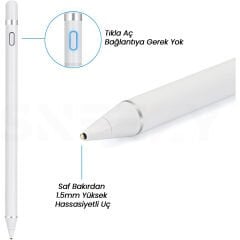 Universal Tablet Telefon Uyumlu Dokunmatik Tablet Kalemi Çizim ve Tasarım Staylus Pencil