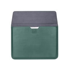 Sneezy Macbook Pro 13 İnç M1 A2338 Uyumlu PortaPivo Standlı Deri Taşıma Çantası