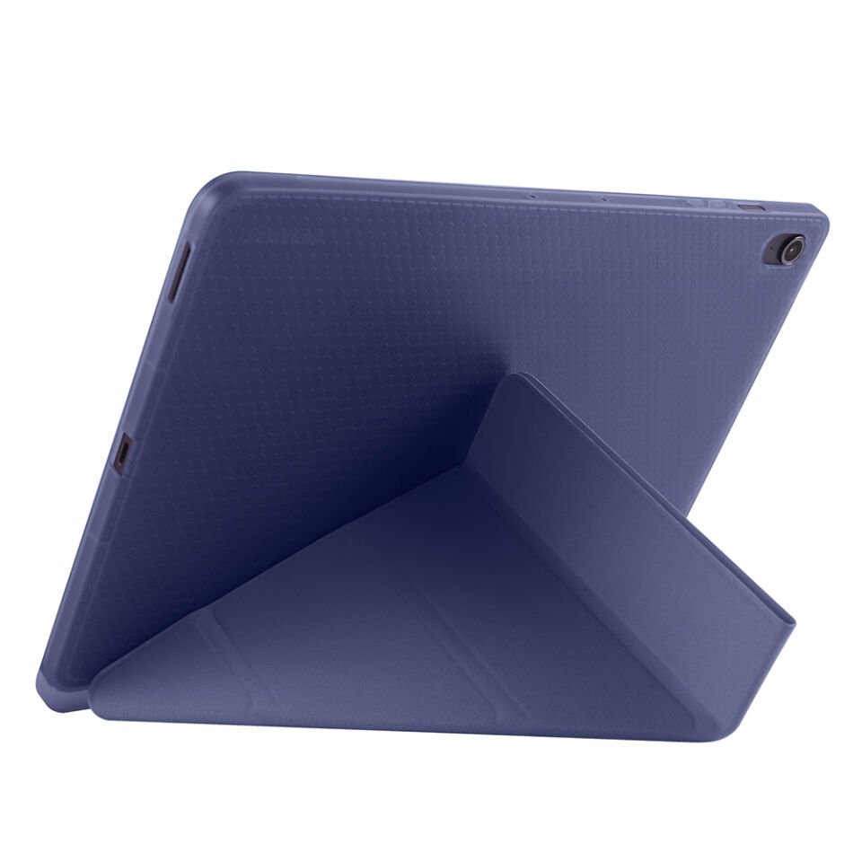Samsung Galaxy Tab S11 Ultra X930 14.6 İnç Katlanabilir Kalemlikli Standlı Akıllı Kılıf Lacivert
