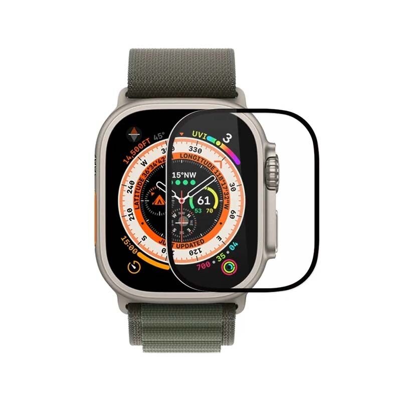 Apple Watch 8 49mm Uyumlu Polymer Nano 0.5 mm Watch Ekran Koruyucu