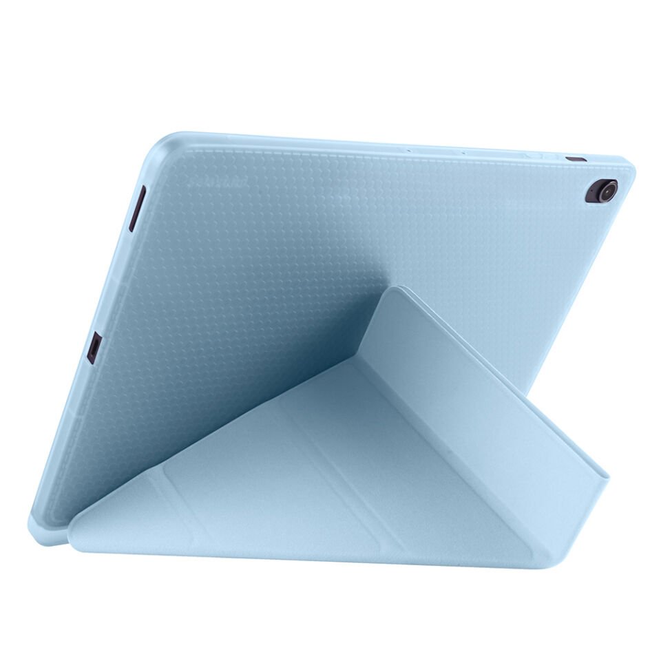 Samsung Galaxy Tab S11 Ultra X930 14.6 İnç Katlanabilir Kalemlikli Standlı Akıllı Kılıf Mavi