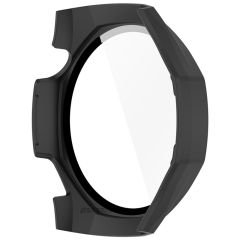 Huawei Watch GT5 Pro 46mm Kasa Uyumlu Kılıf Sert PC Kasa ve Ekran Koruyucu Kılıf Siyah